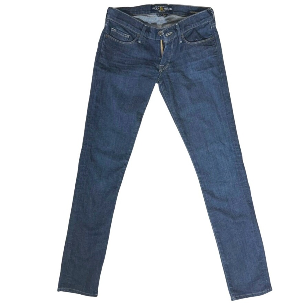 Lucky Brand Cate Stacked Skinny Jeans Jefferson Dark Wash 7W44464 Womens 2/26